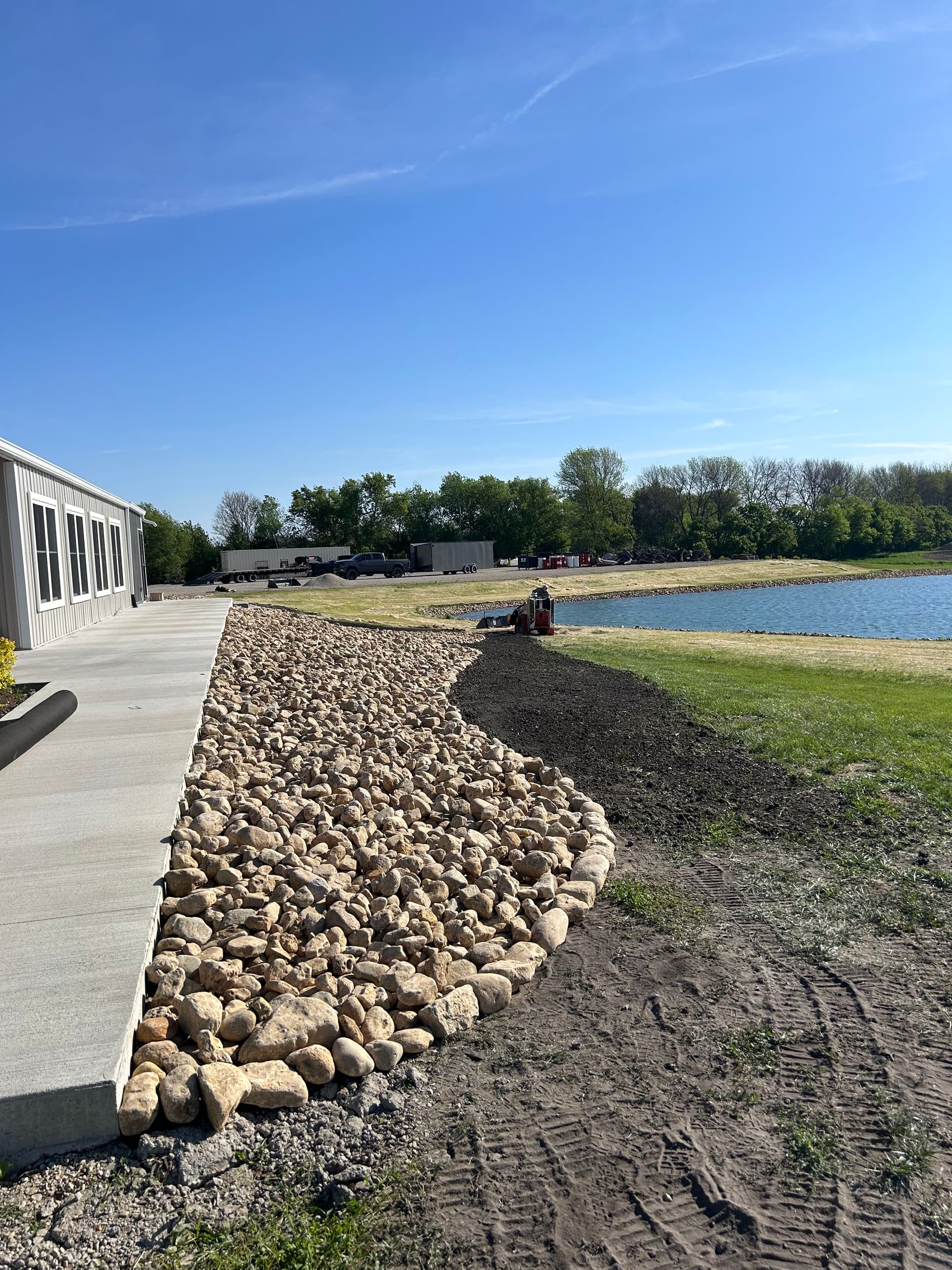 Gallery photos for Rip Rap and Step Install That Solved Real Erosion Problems: Image #3