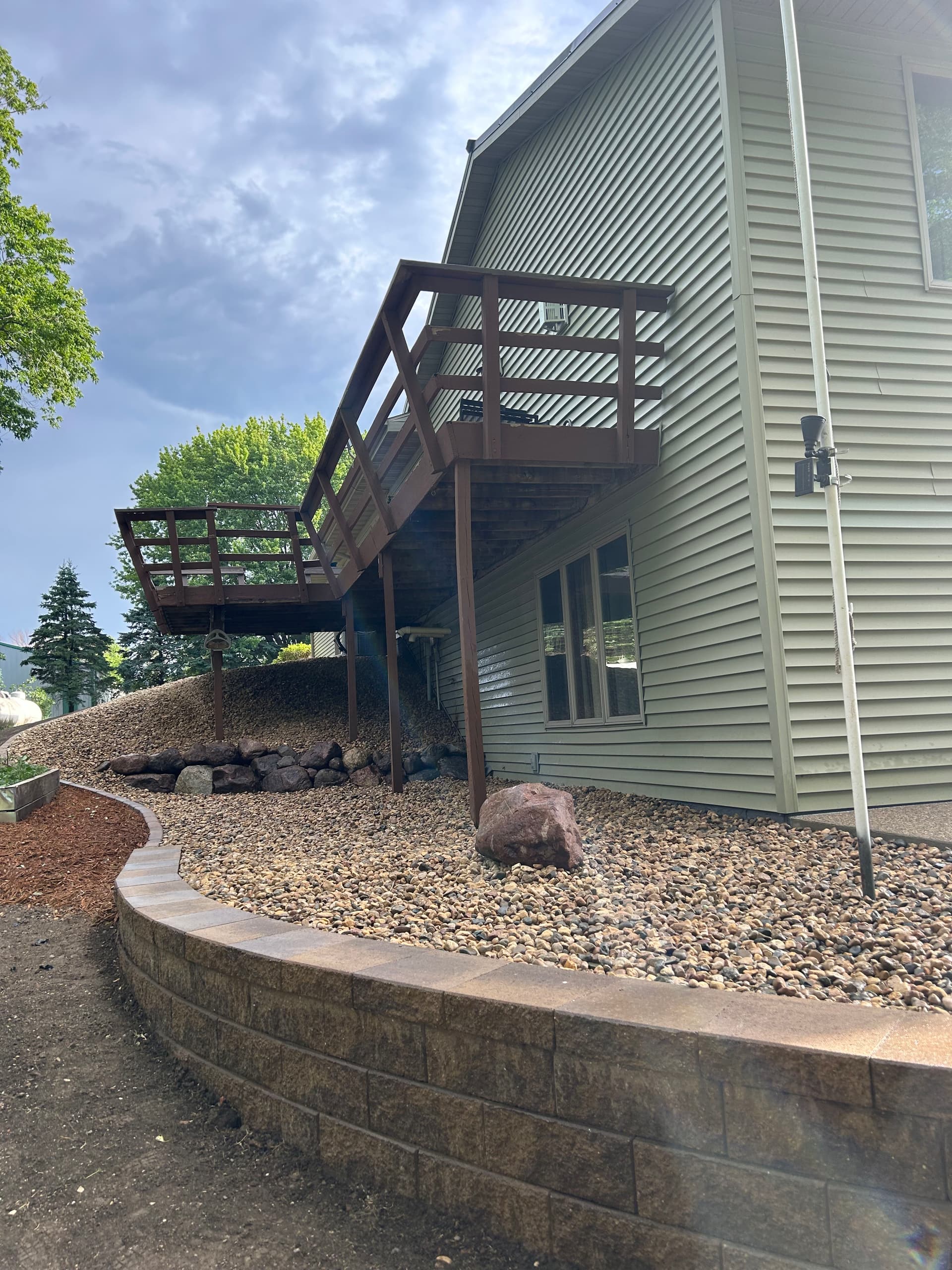 Gallery photos for Retaining Wall, Patio, and Full Landscaping Overhaul: Image #6