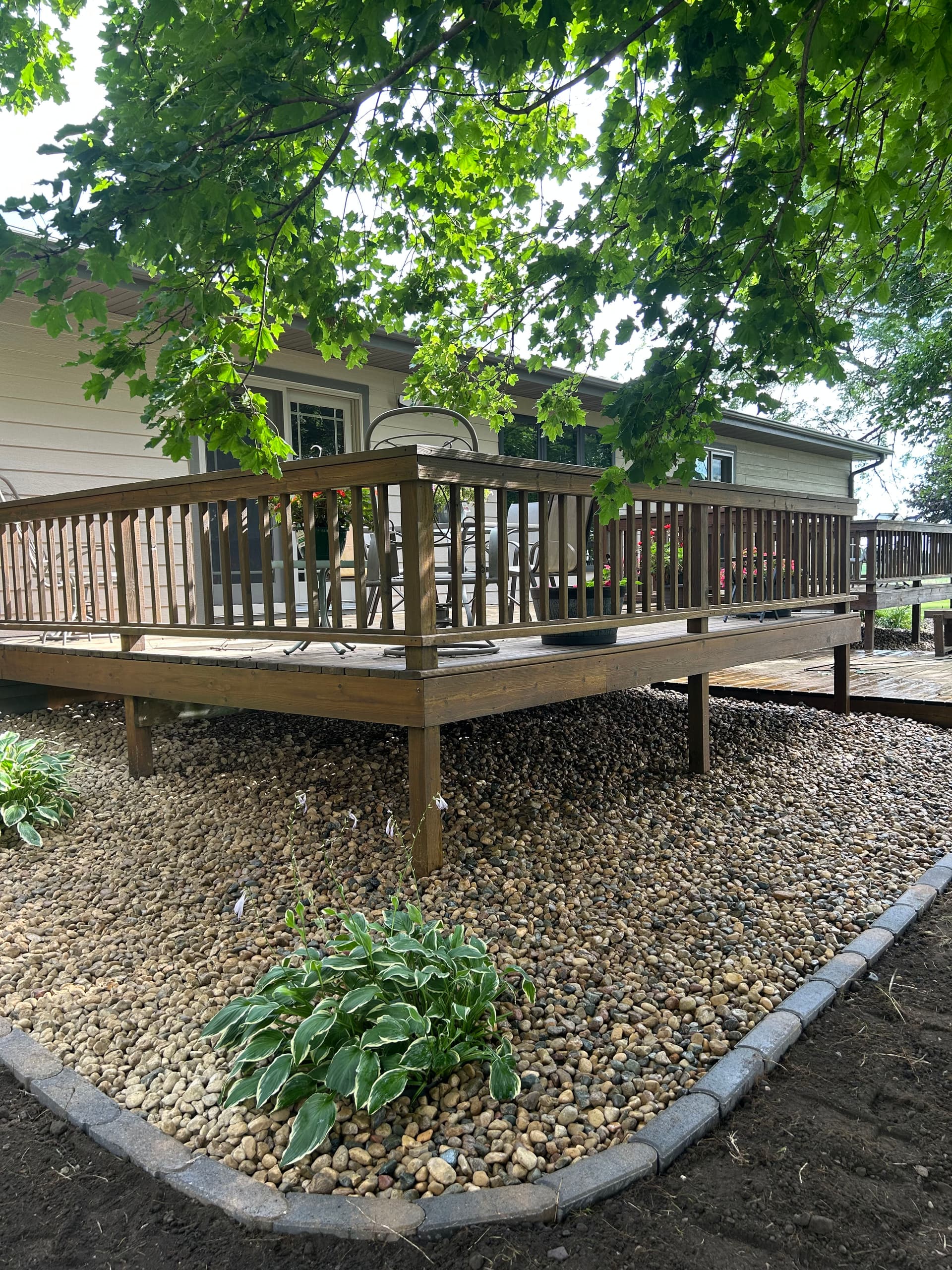 Gallery photos for Fresh Landscaping with New Boxwoods, Rock, and Grading: Image #3