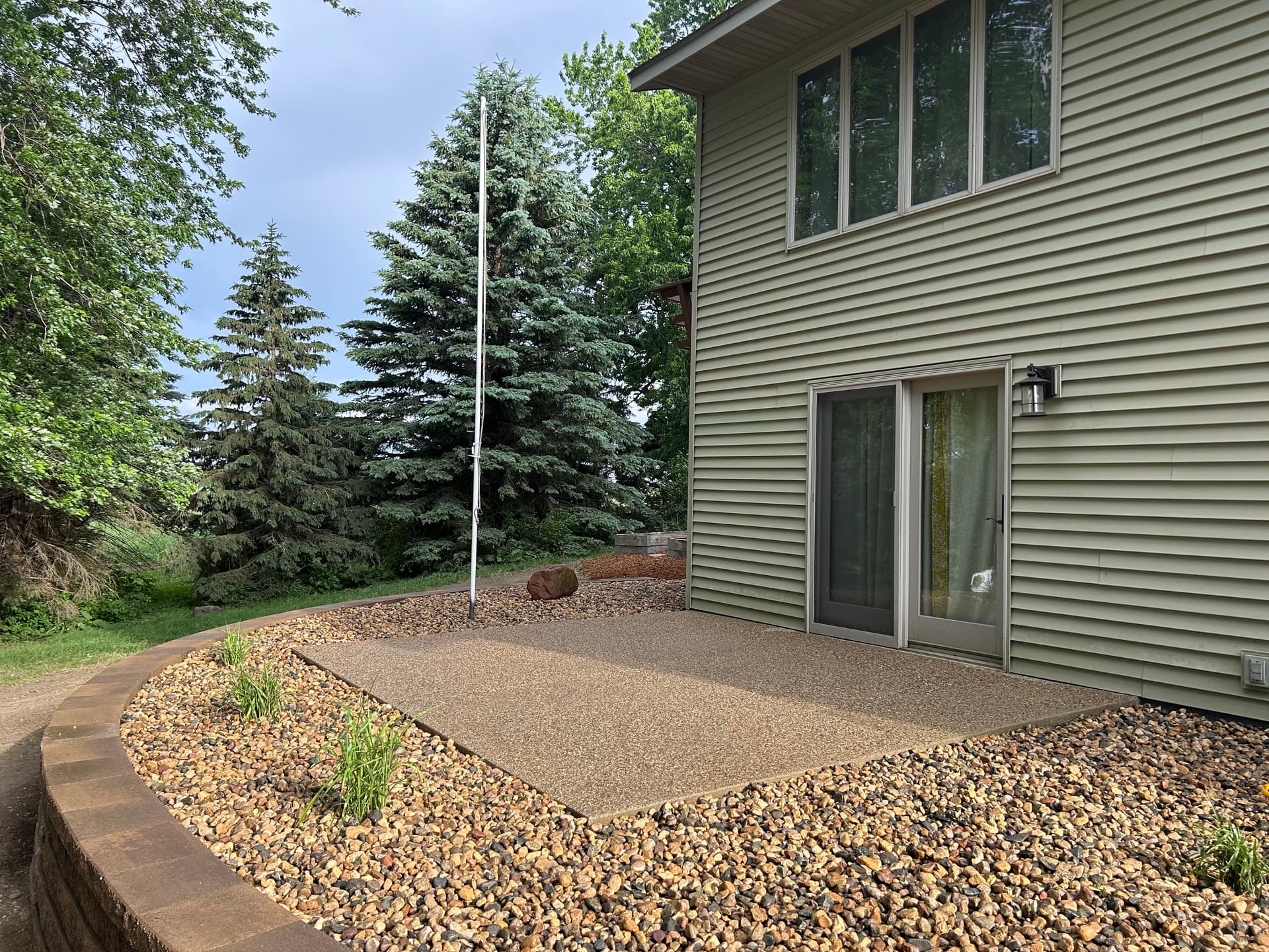Gallery photos for Retaining Wall, Patio, and Full Landscaping Overhaul: Image #4